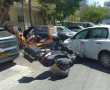 שני פצועים בתאונת דרכים ברחוב רוקח ברמת גן