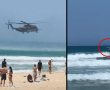 אסון מול חופי בת ים: מטוס קל התרסק לים – 15 עדיין במצב אנוש