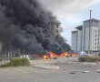פגיעה ישירה בשכונת מגורים בבאר שבע; הרס רב לרכוש ומס' בניינים